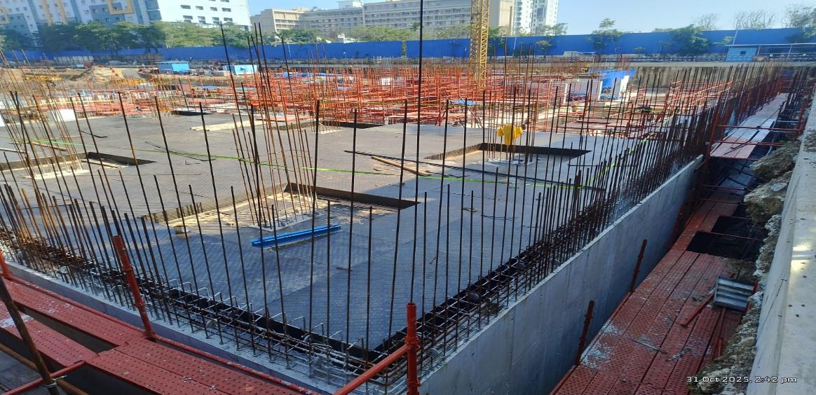 Tower- 1 | Foundation work is underway