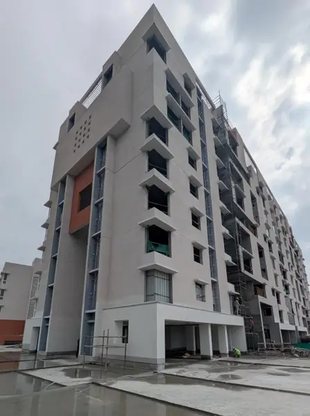 A & B Block Northwest Side External Painting Works