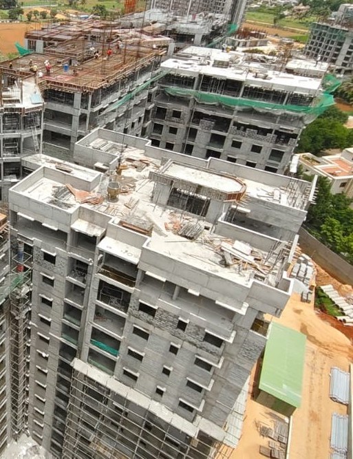 L BLOCK Terrace Floor & Above Terrace FLOOR WIP