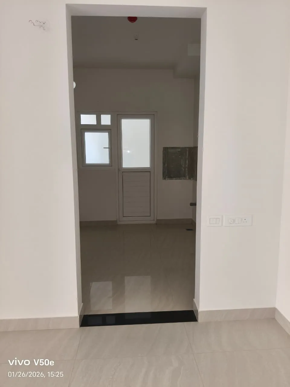 Finishing works in progress