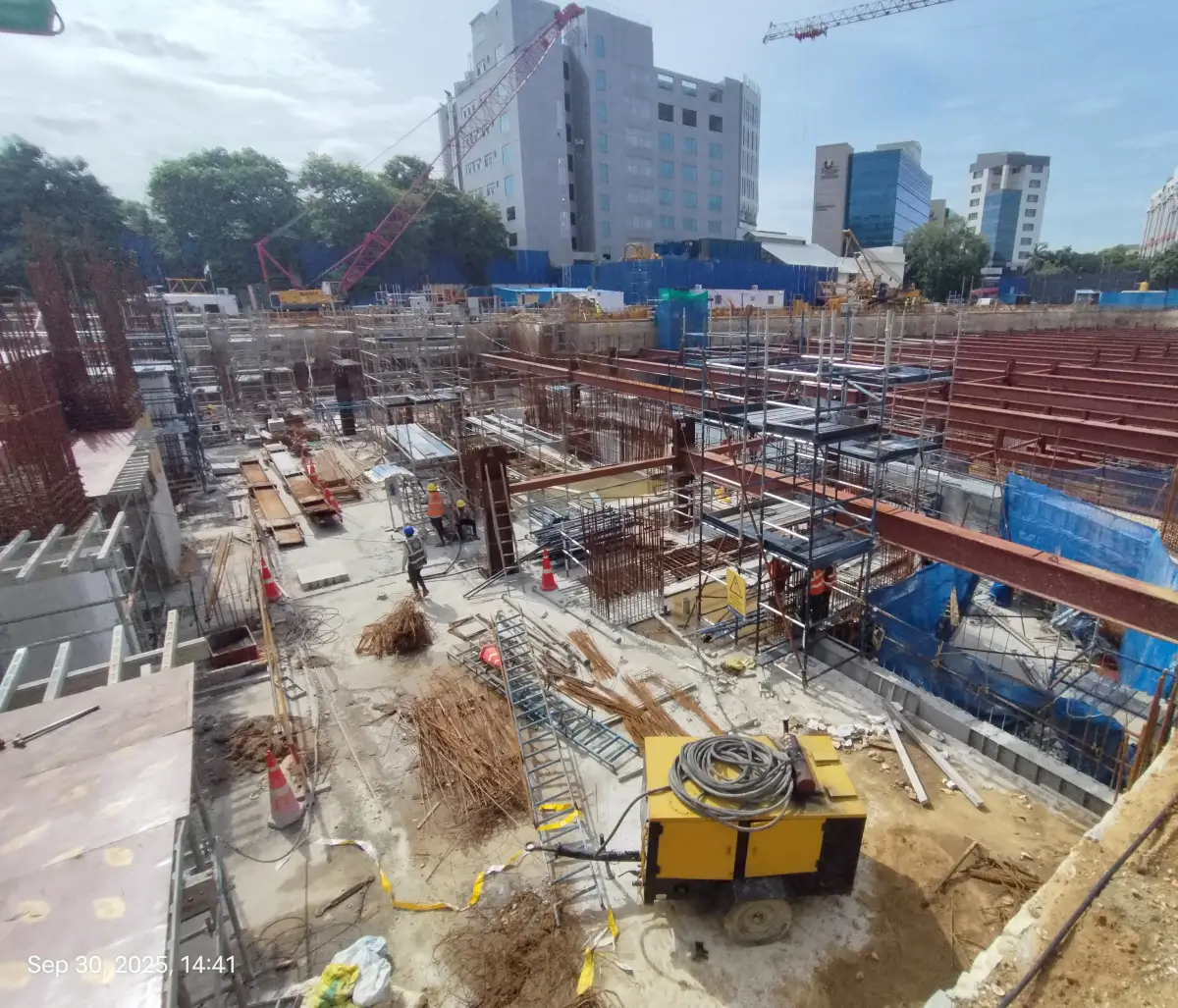 Milestone Release -"On Casting of Ground Floor Slab" - Status as on 07th