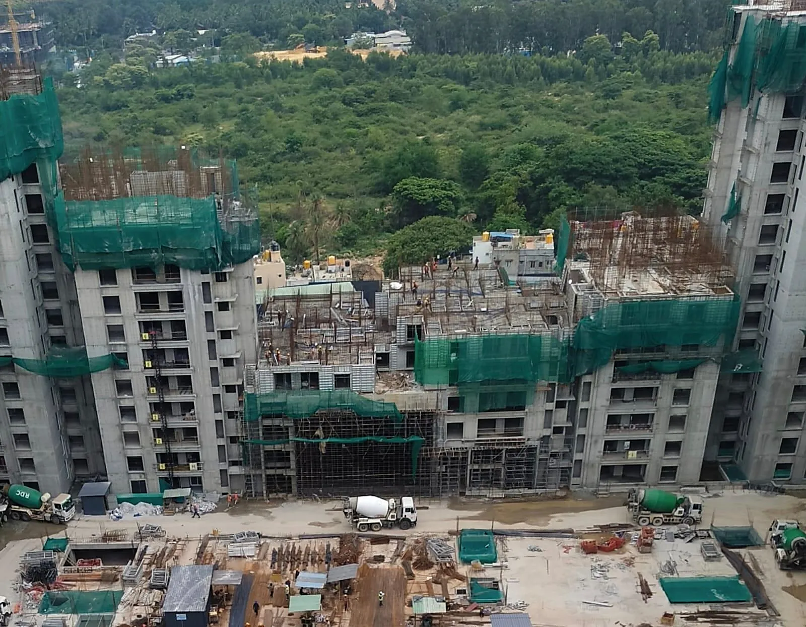 Tower I - Milestone Release -"On casting of Fifth Floor Slab" - Status as on 22nd