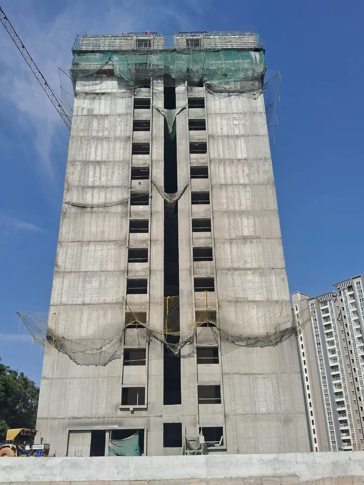 Tower B - Milestone Release -"On Casting Of Fifteenth Floor Slab" - Status as on 10th