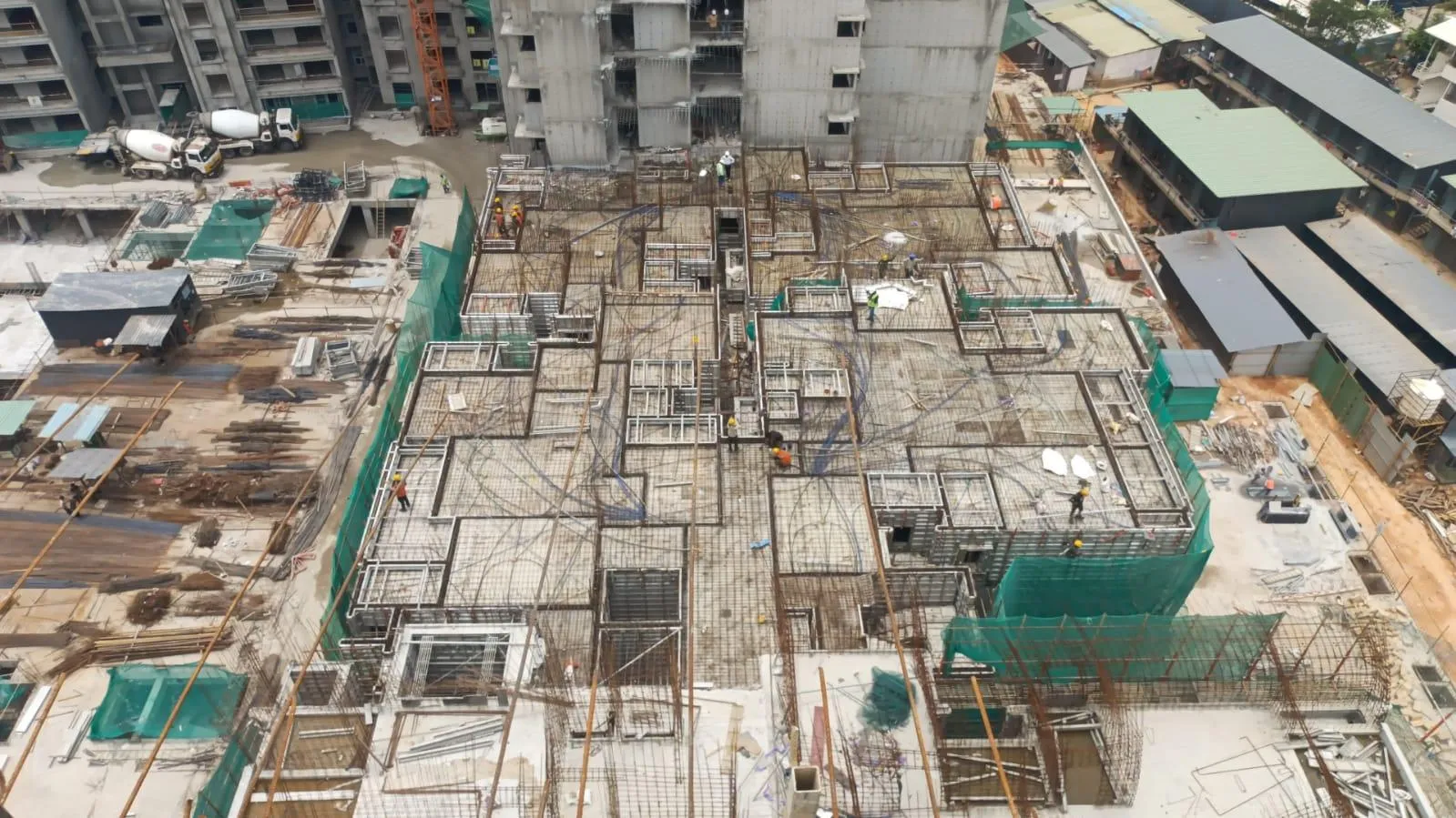 Tower I - Milestone Release -"On casting of Fifth Floor Slab" - Status as on 22nd