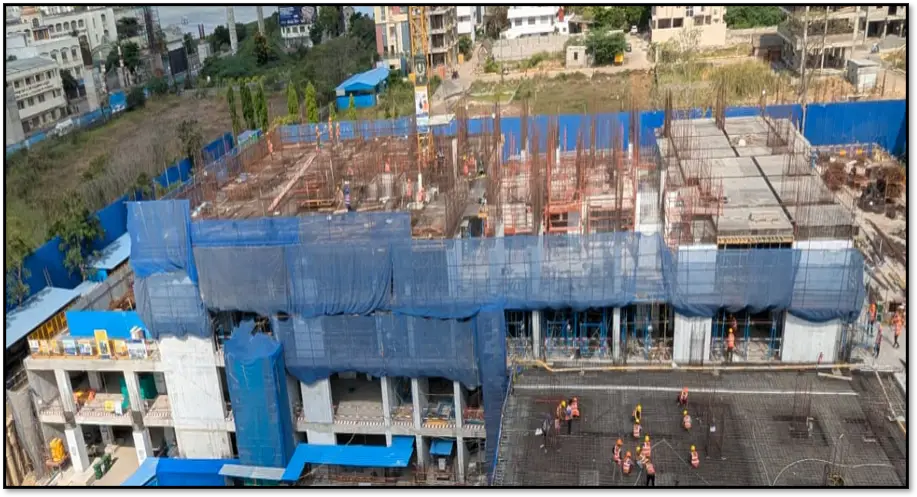 Tower-1 | 2nd Floor Work in progress