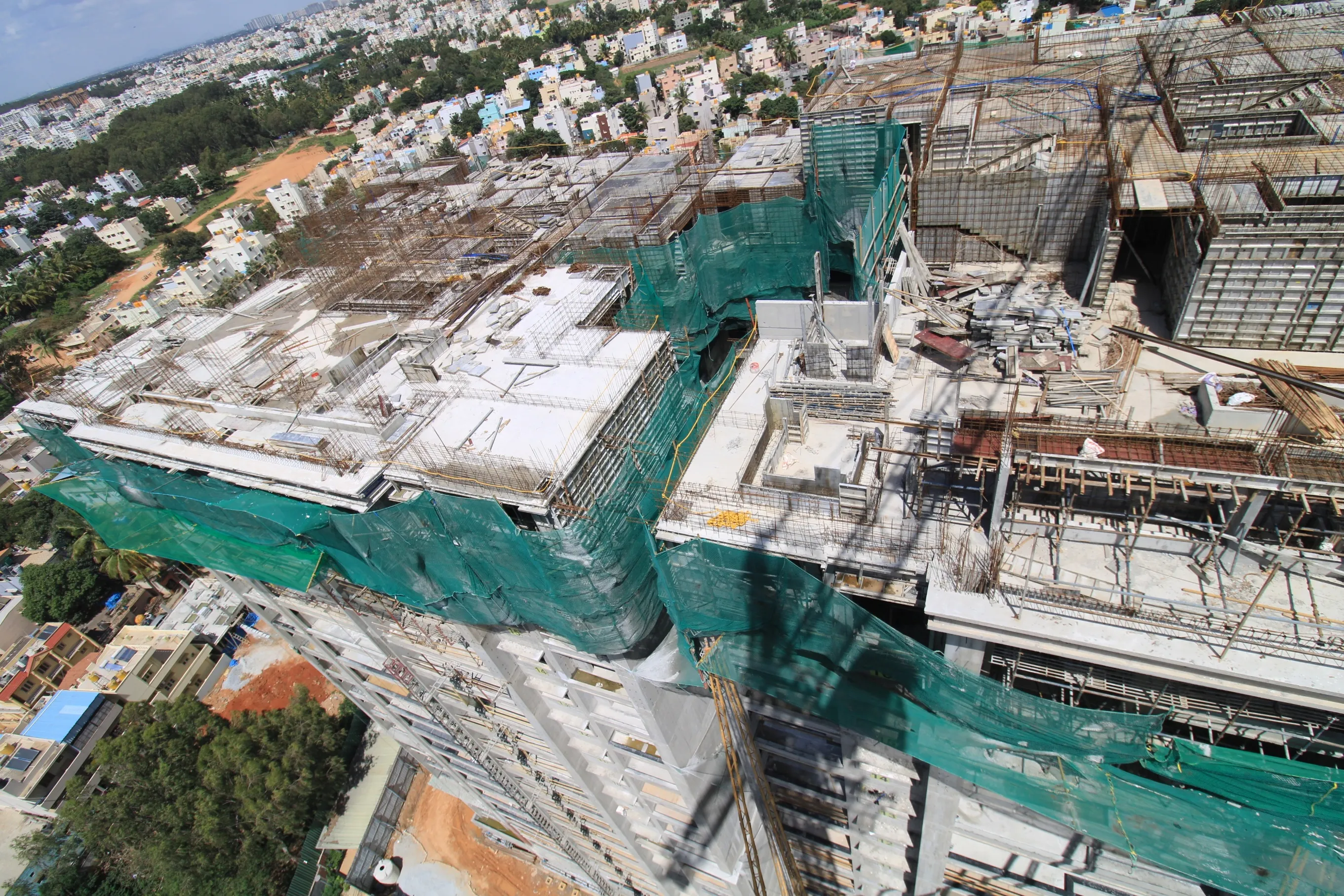 TOWER D - TERRACE SLAB IN PROGRESS