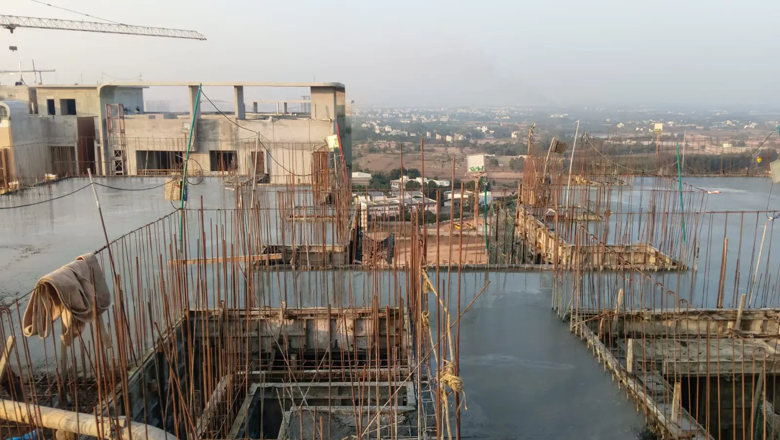 Tower D - Milestone Release -"On Casting of Terrace Slab" - Status as on 09th