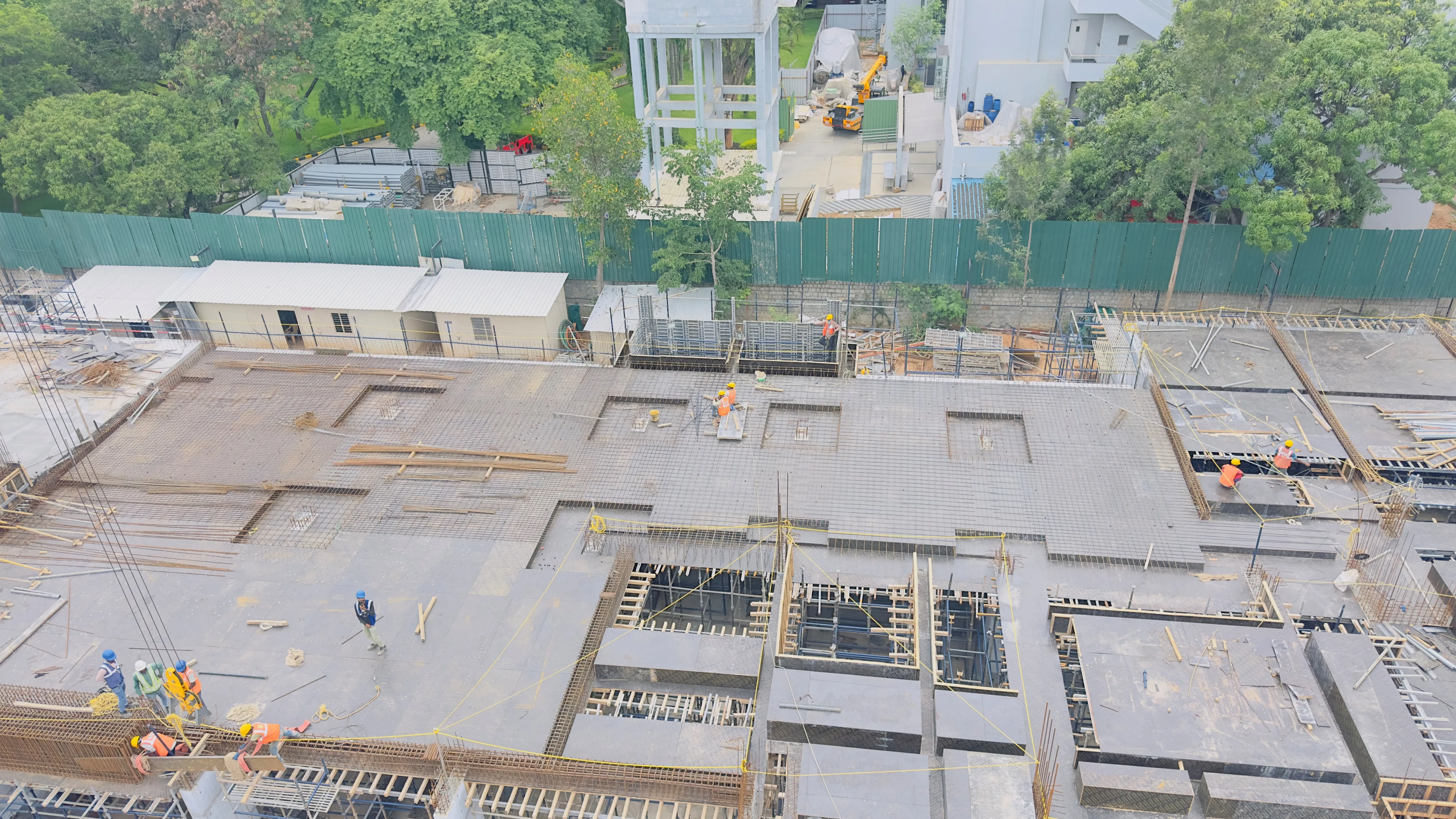 Tower C Ground Floor Shuttering work in progress