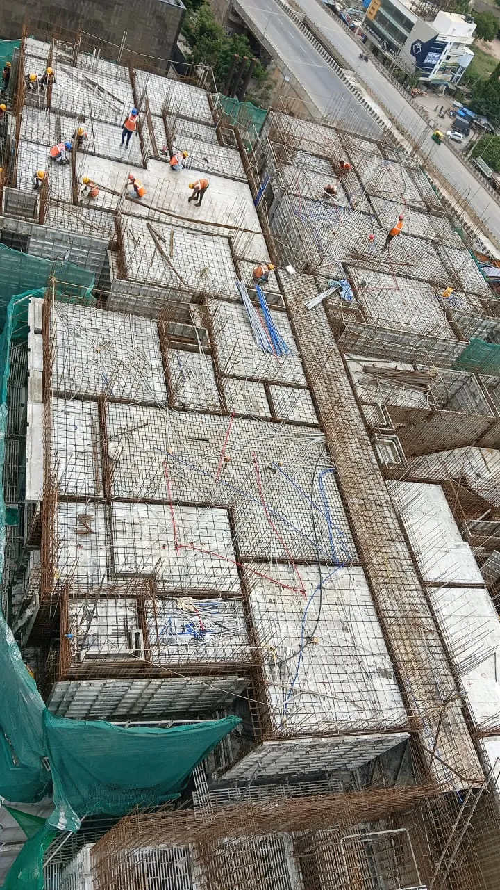 Tower B - 13th Floor | Shuttering & Reinforcement work in progress