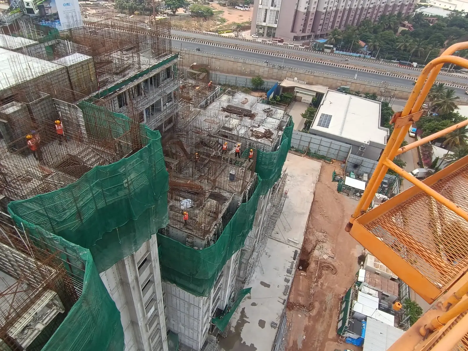 Tower A - Milestone Release -"On Casting of Tenth floor slab" - Status as on 16th May