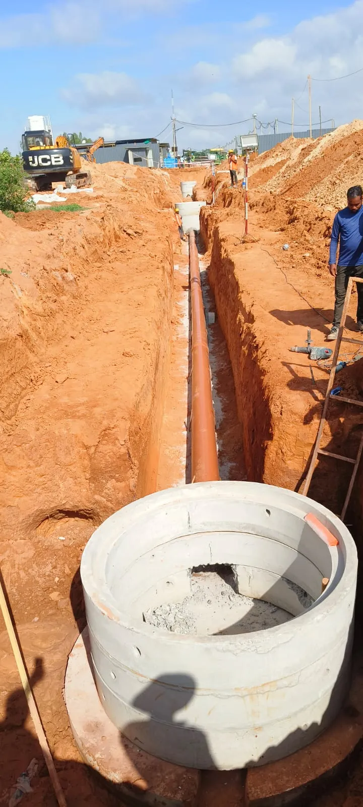 Sewage Line Works