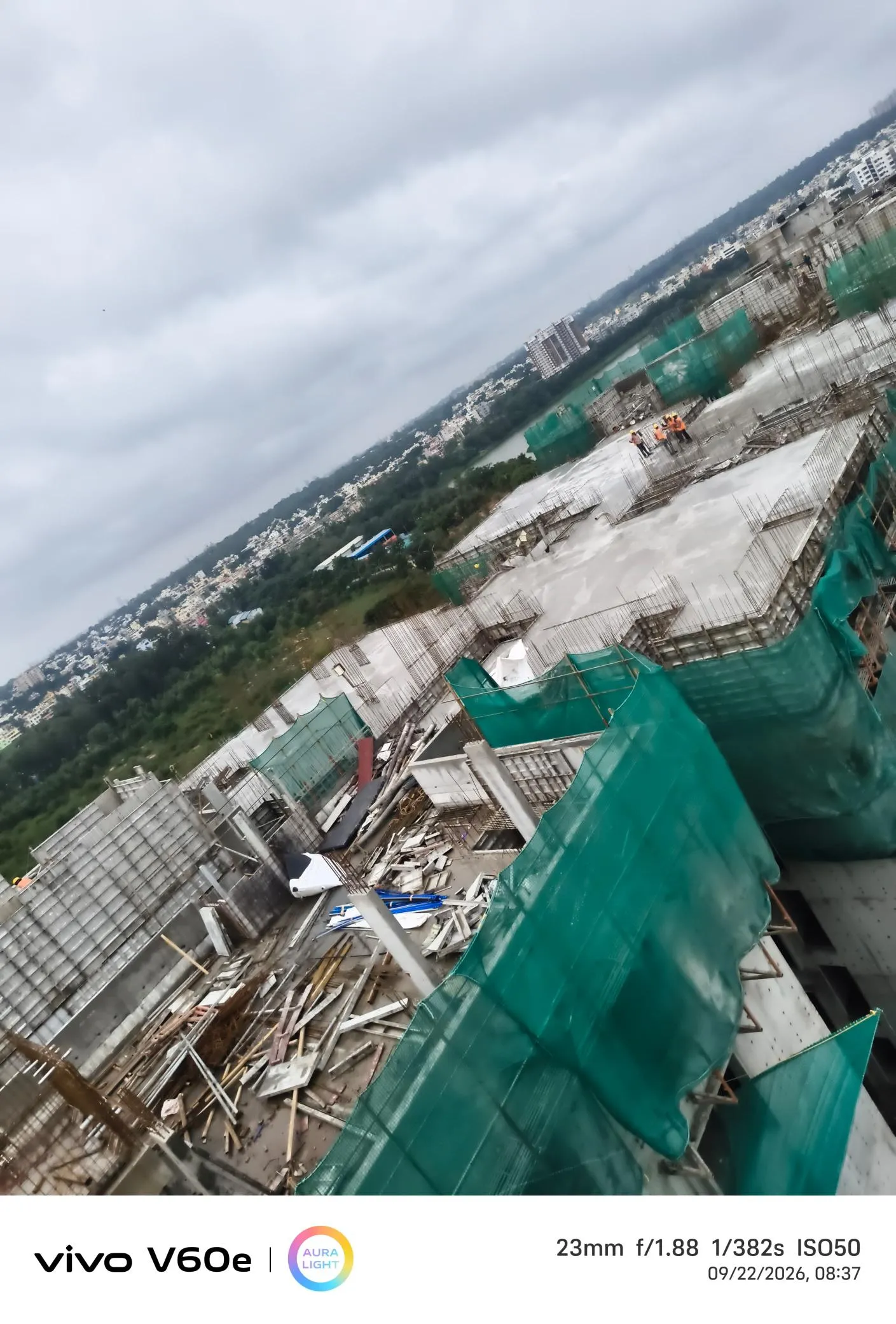 Tower H - Milestone Release -"On Casting of Terrace floor slab" - Status as on 22nd