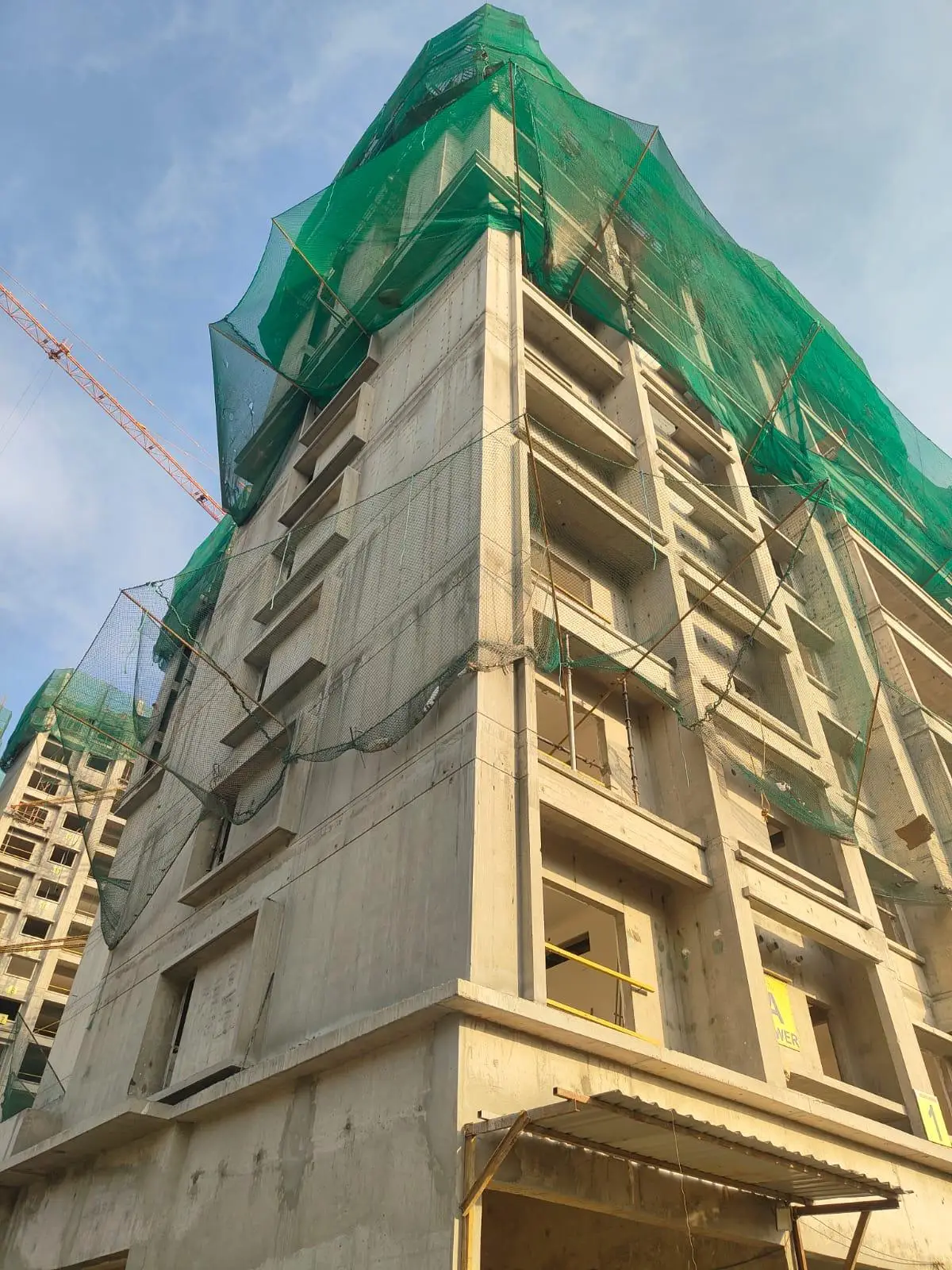 Tower A –11th Floor Slab In Progress