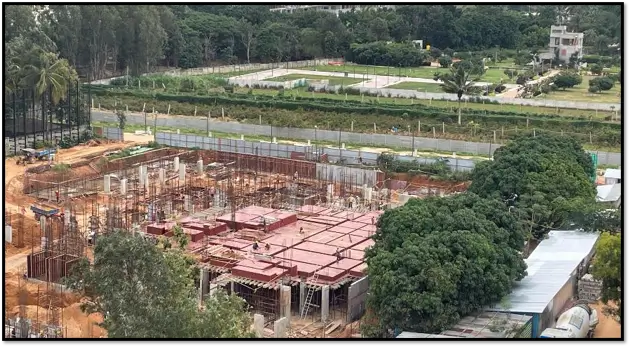 Tower 3 & 4- Ground Floor Slab Works in Progress