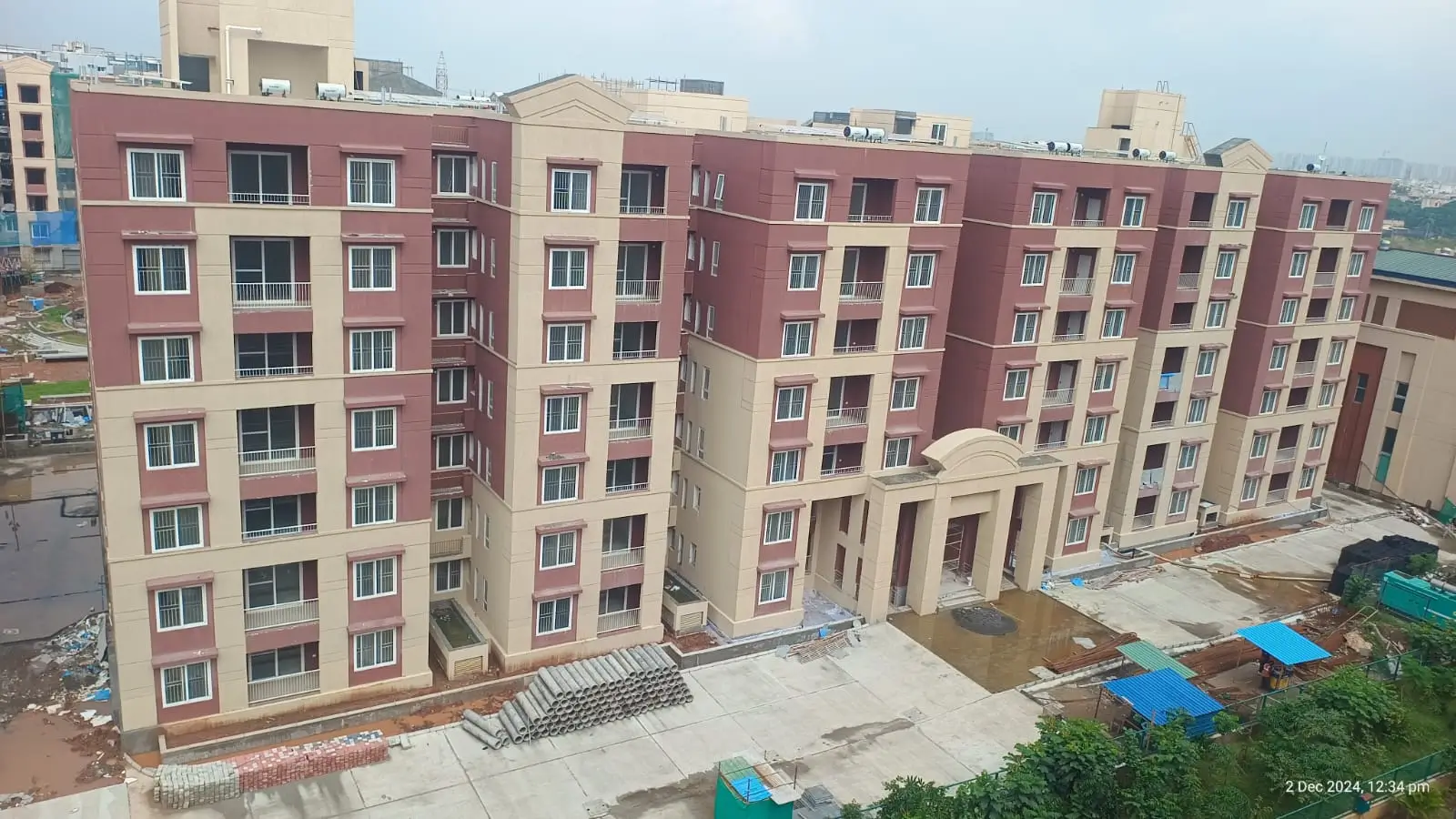 Block N – Internal flat QA work in progress (84/84 completed)