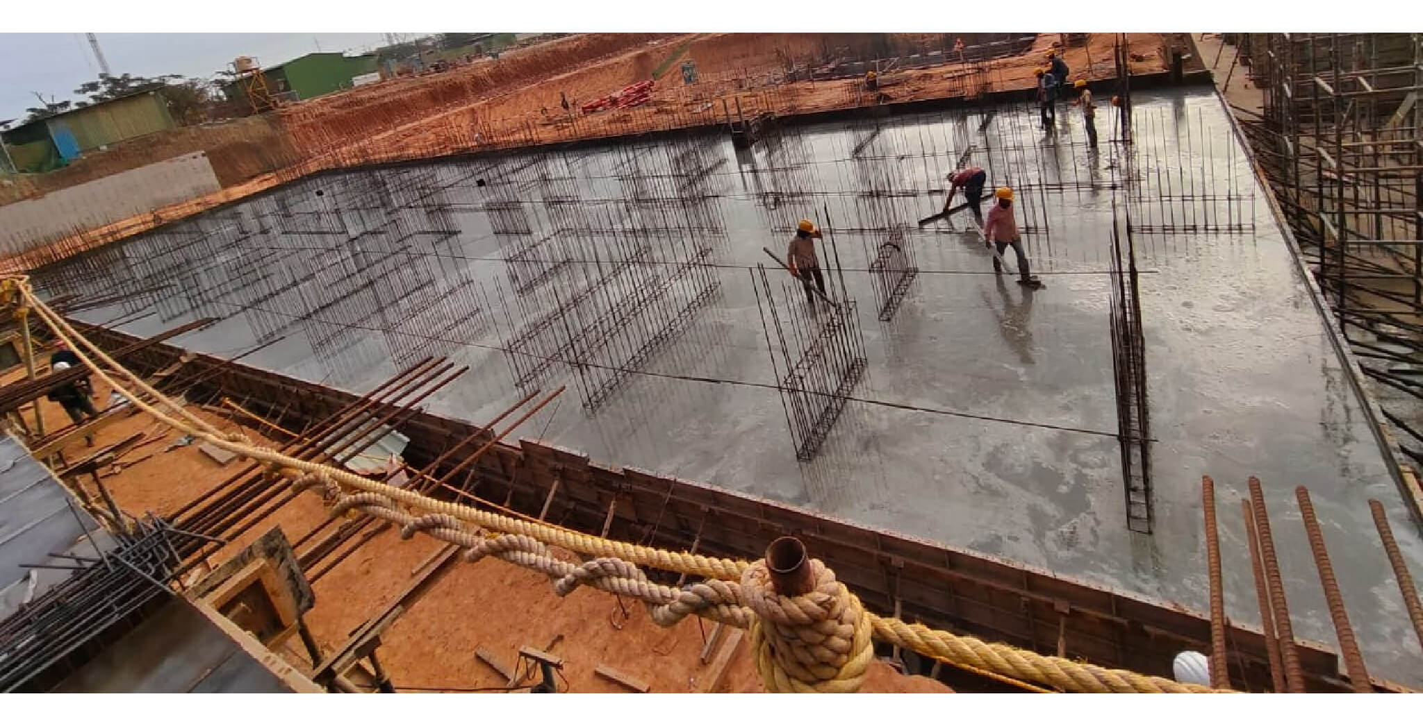 Wing A - Milestone Release - On Casting of Footing/raft