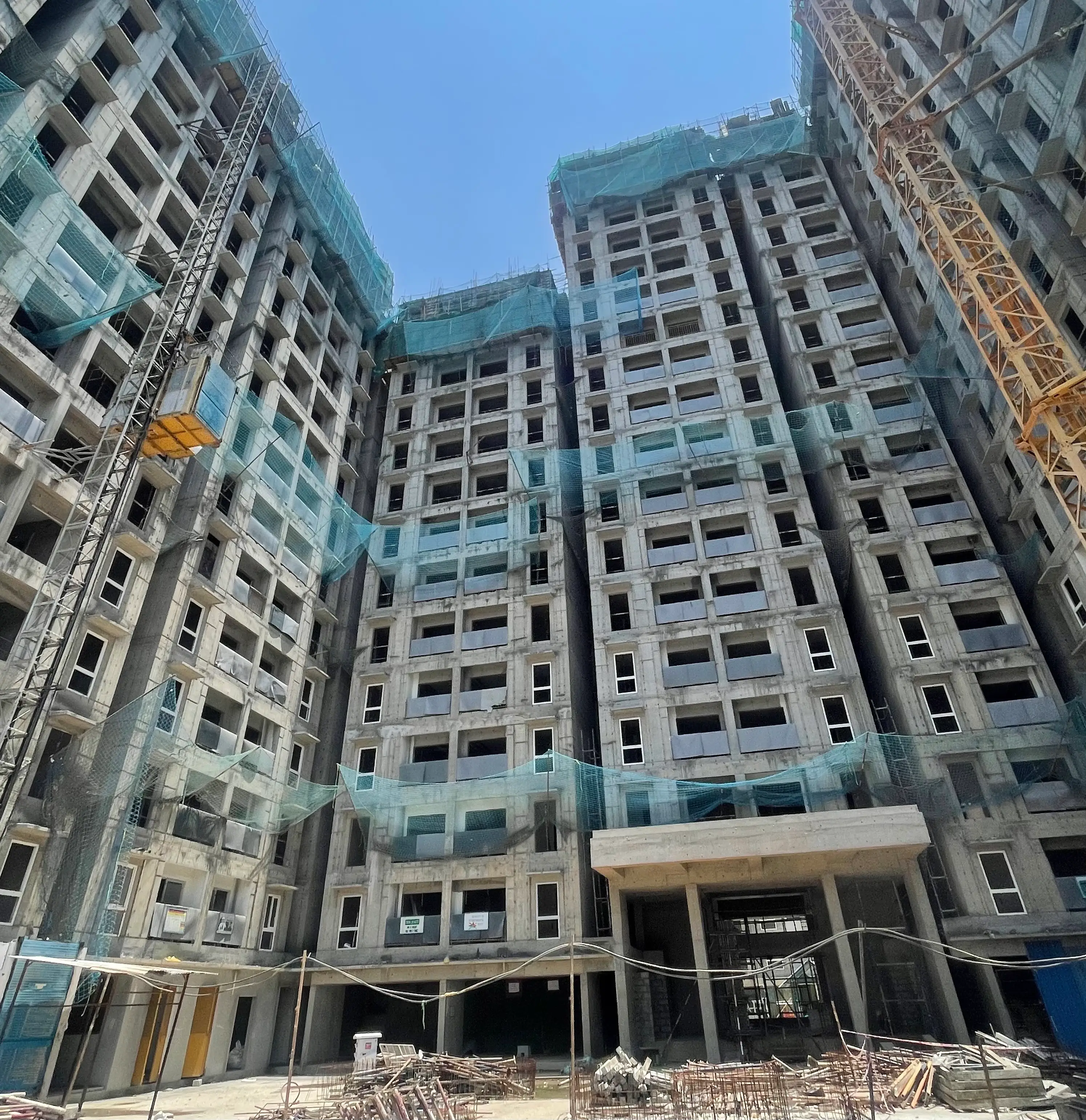 Brigade El Dorado – COBALT - Wing B - Milestone Release -"On casting of Fourteenth floor slab" Status as on 22nd