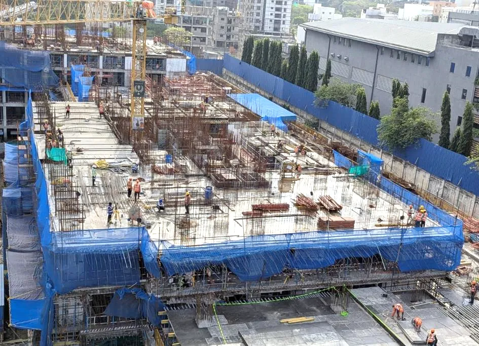 Tower –2 – 2F Slab in progress