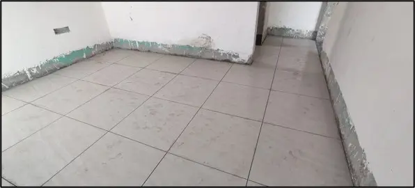 Tower-E Flooring - Flooring work in progress.