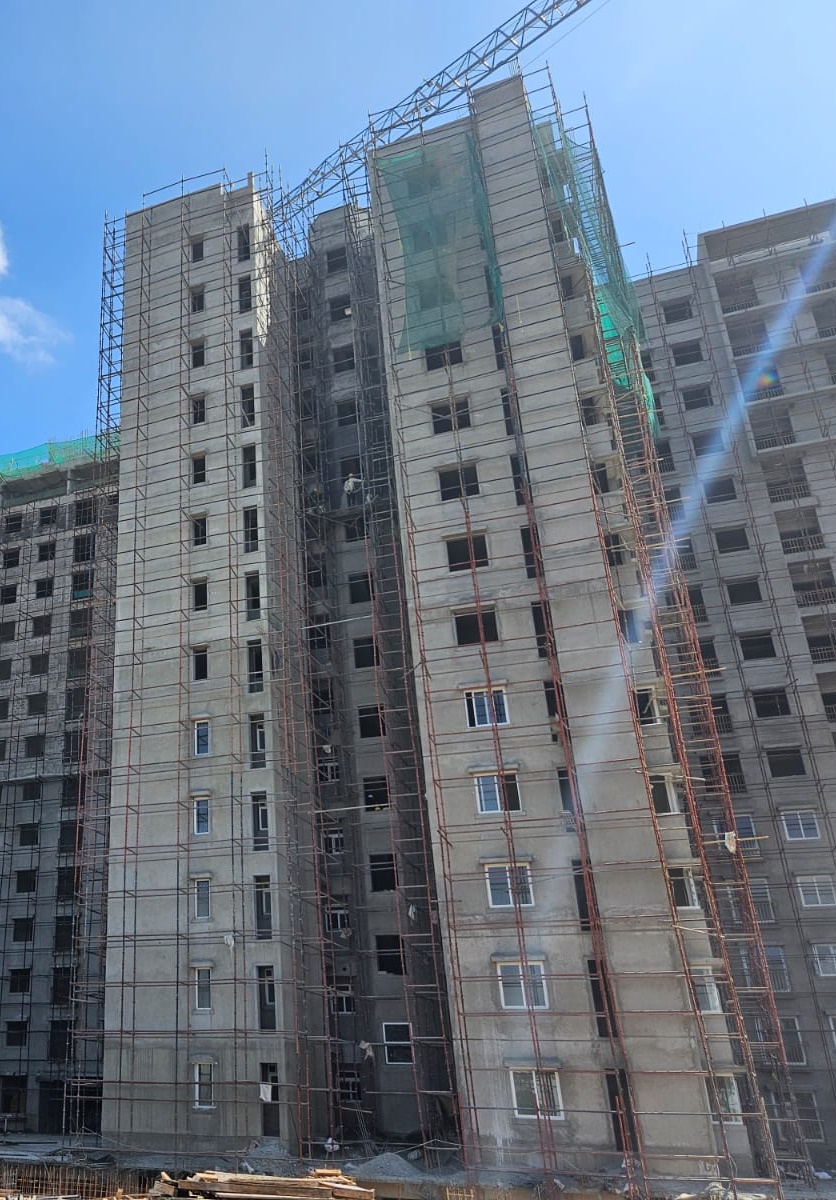 H Block Structure Completed