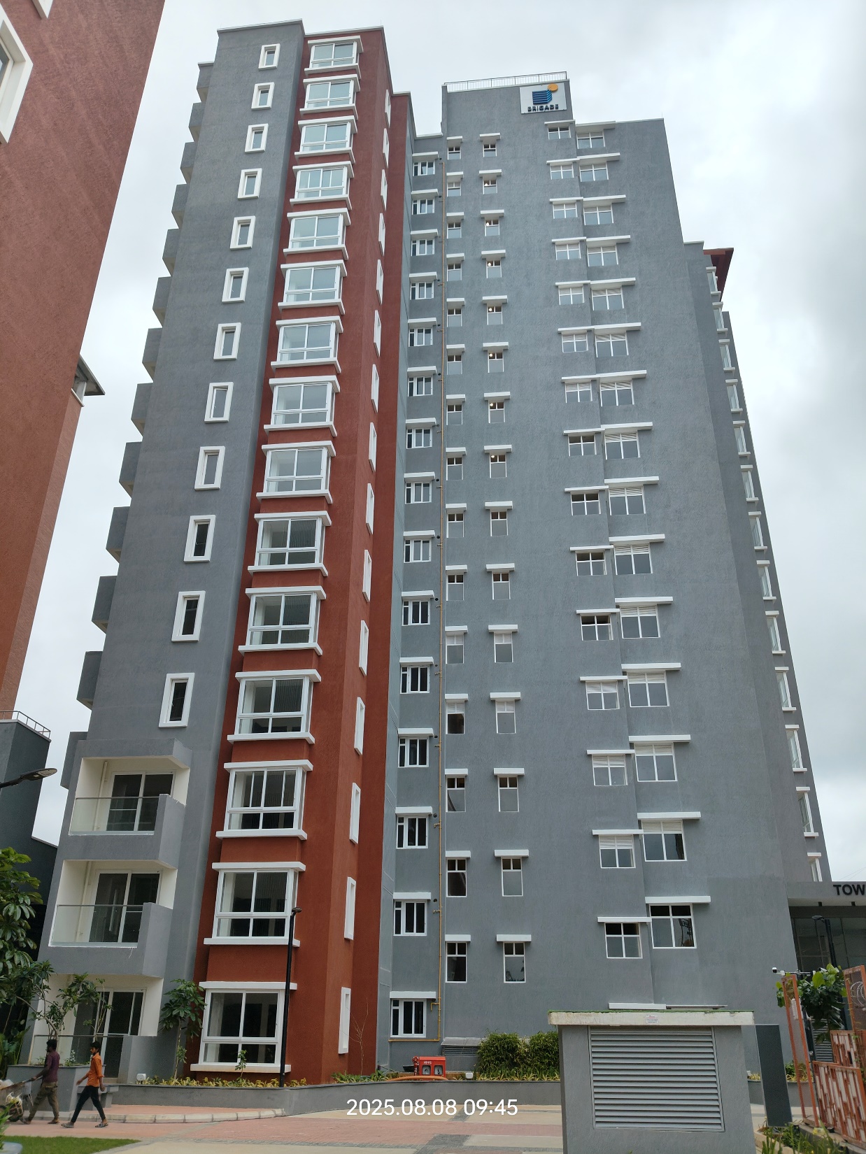 Tower A – External painting completed