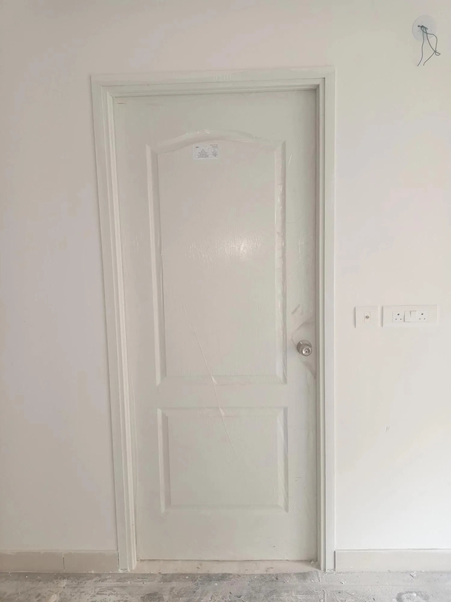 Door Fixing work in progress