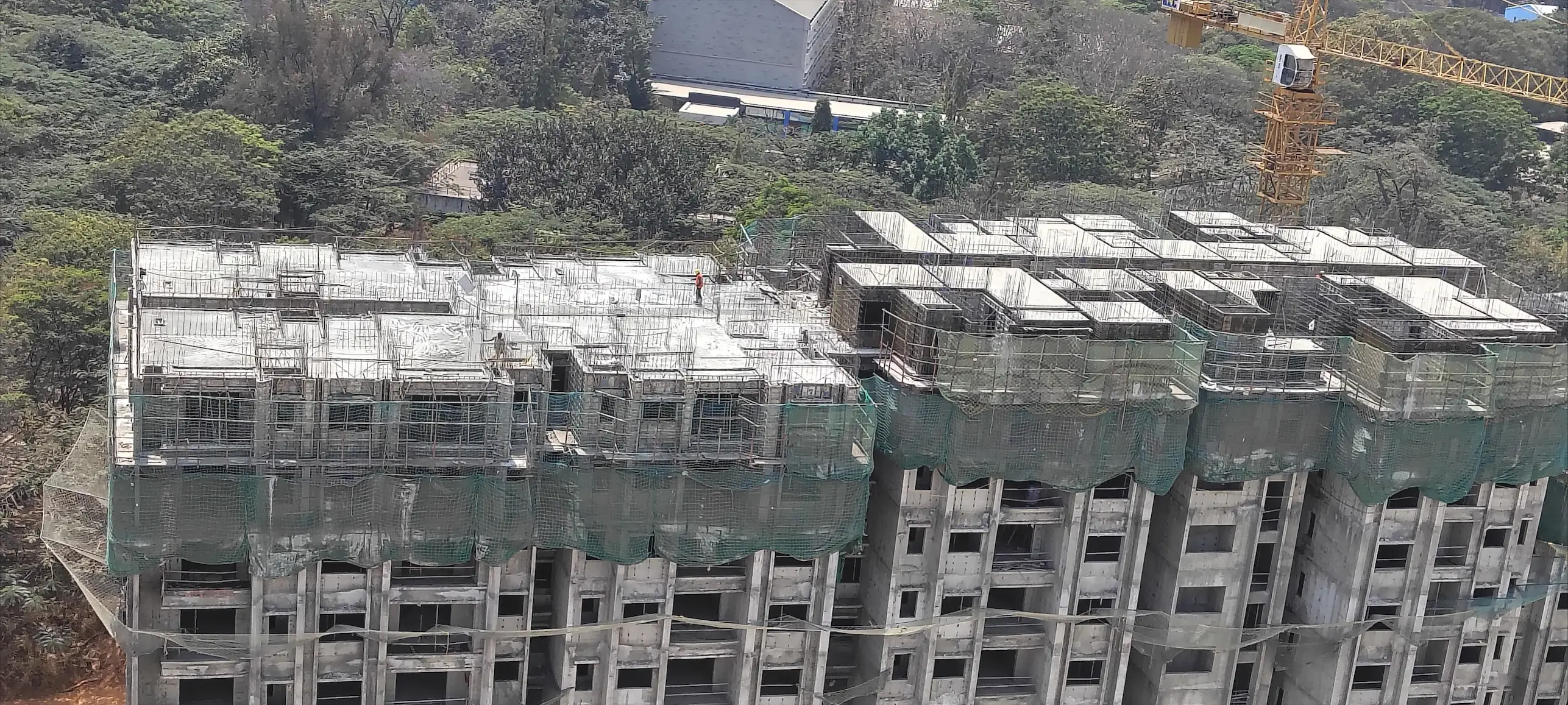 Tower B -Milestone Release -"On Casting of 9th Floor slab" - Status as on 28th
