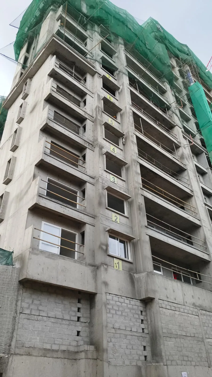 TOWER F – 17TH FLOOR SLAB IN PROGRESS