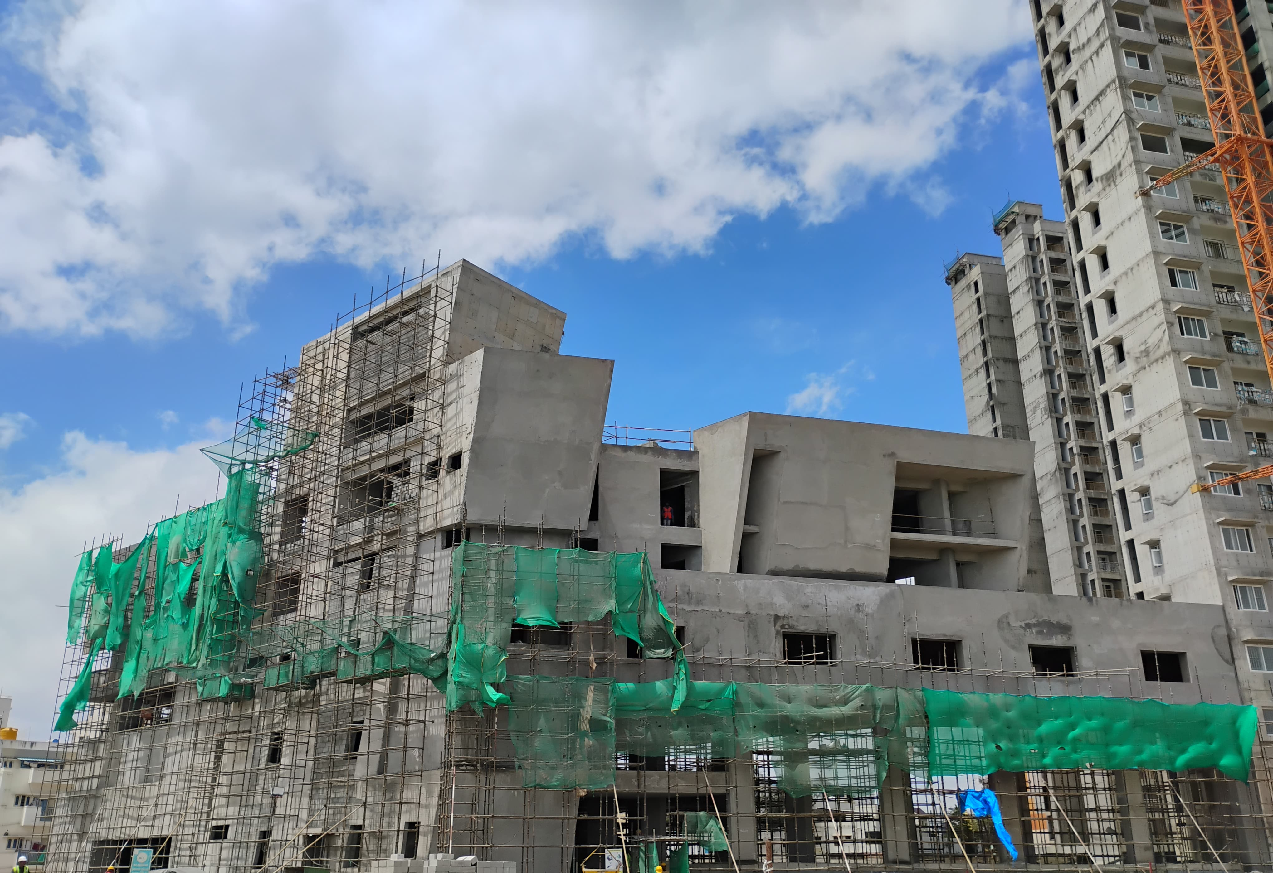 Clubhouse Block Work in Progress