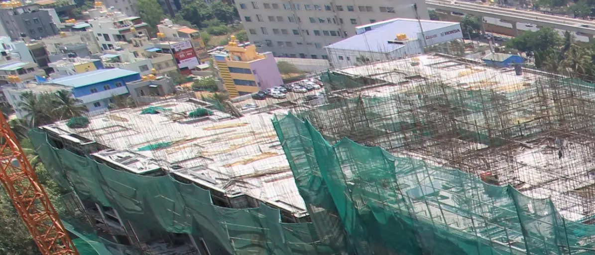 Tower C –15th Floor Slab In Progress