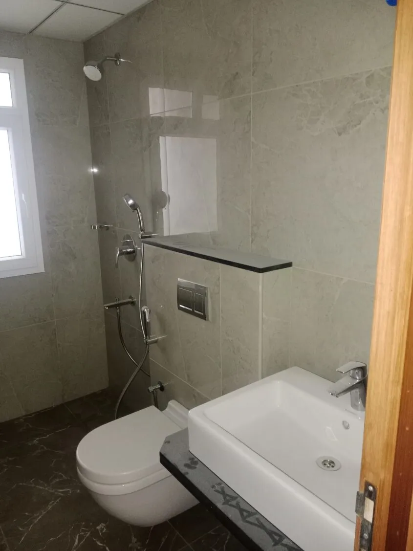 Finishing works in progress