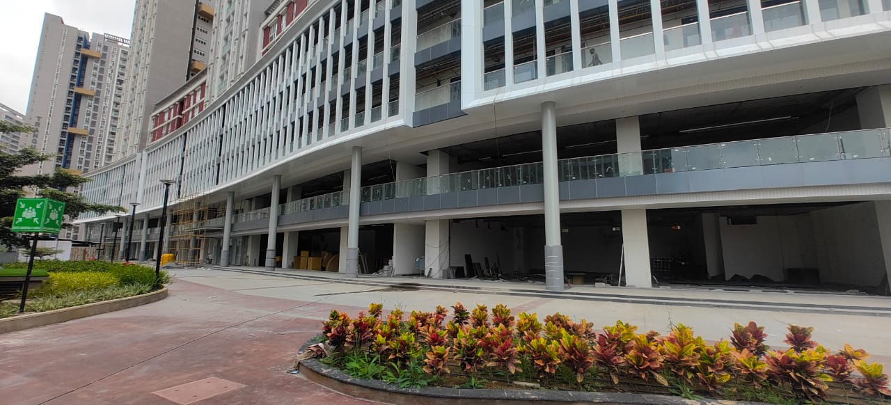 Commercial Façade work in progress