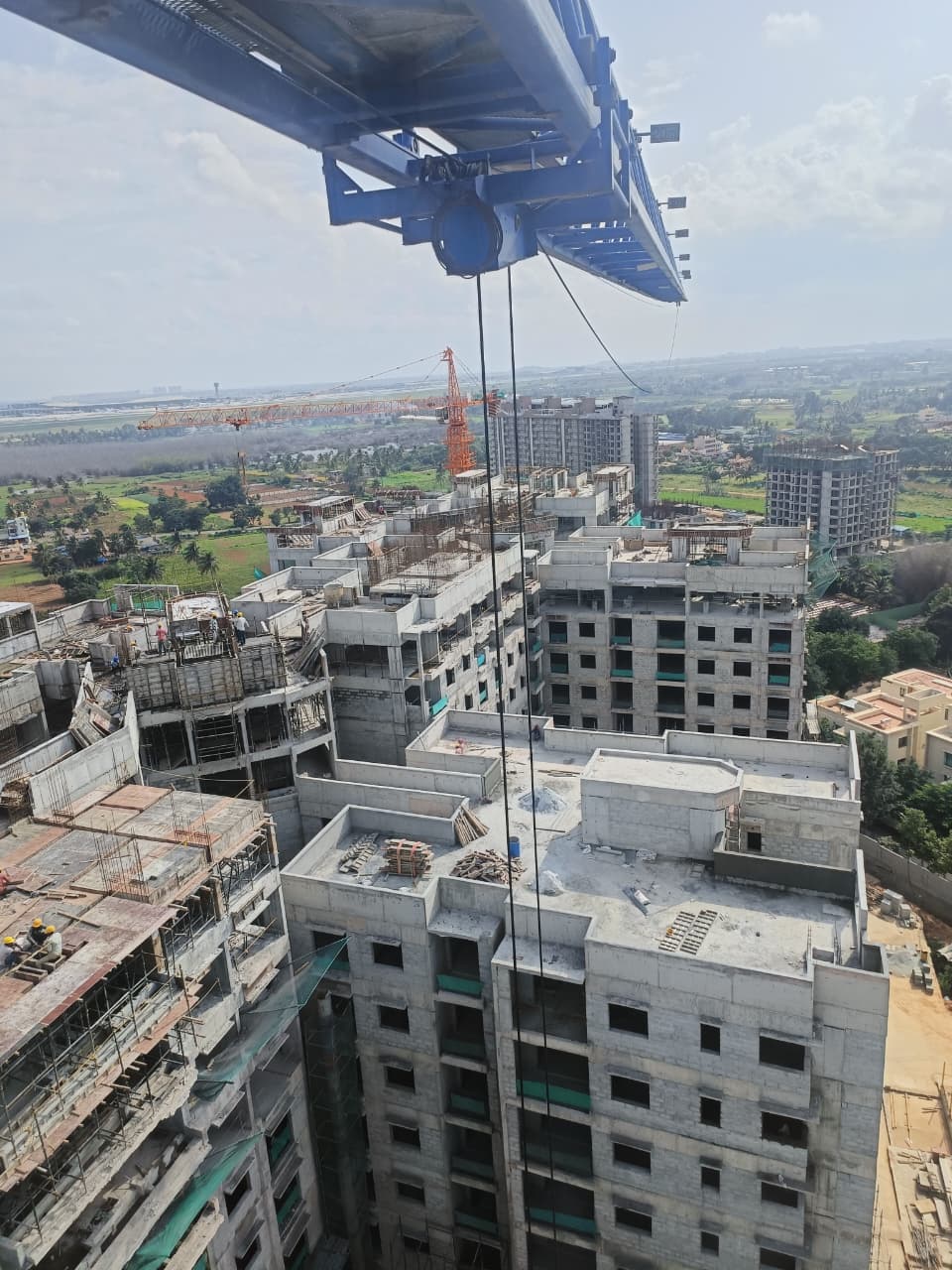 K Block  Above Terrace floor WIP