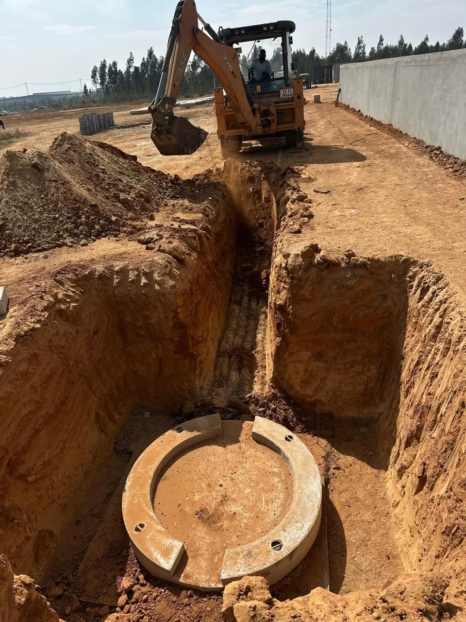 Infrastructure work in progress