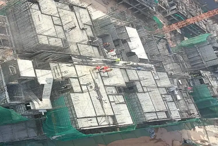 TOWER – K: Seventh floor slab Completed.