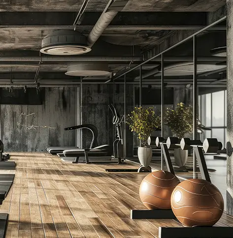 Gym and Aerobics Space