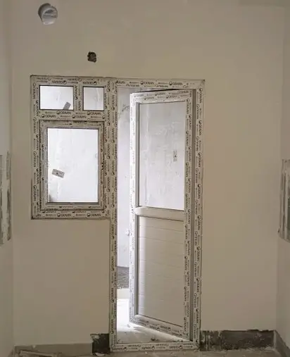 Finishing works in progress