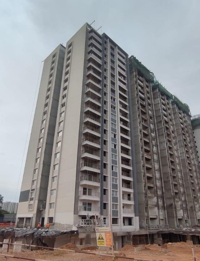 Tower D – Milestone Release –“On commencement of Fixing of Windows – 13th to 18th Floor" – Status as on 31st