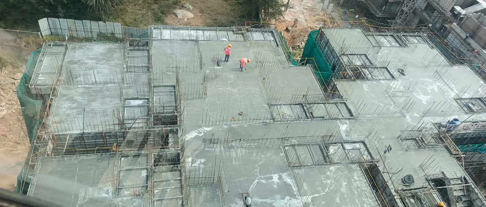 FF Slab Reinforcement in progress