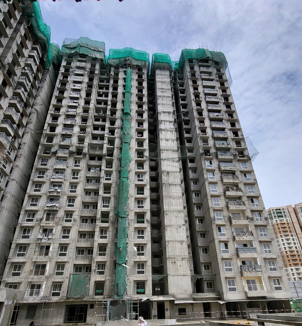 Emerald Wing C – Milestone Release –““On Commencement Of Terrace Slab” – Status as on 27th