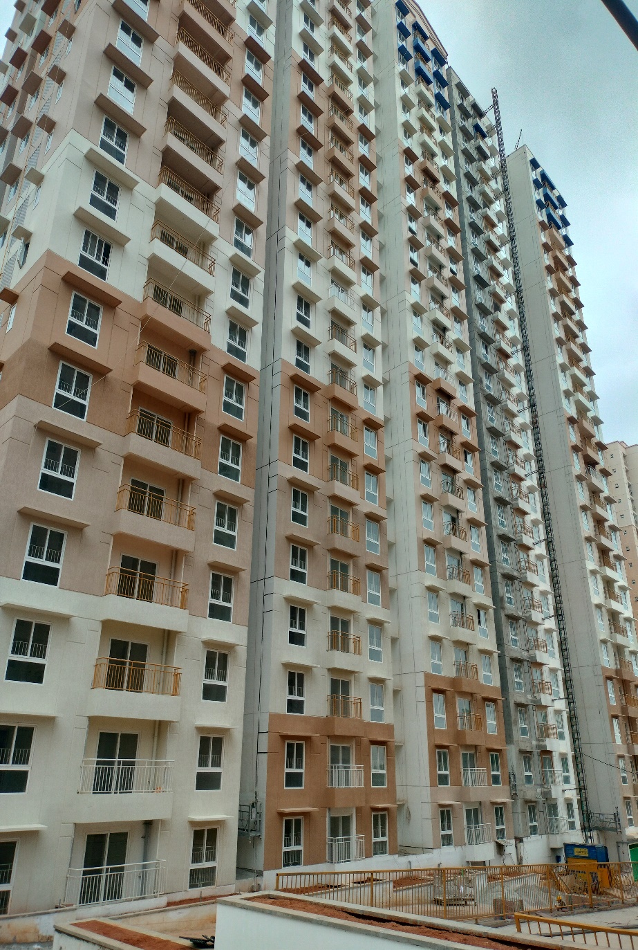 East ,South and West wing External Painting works Started
