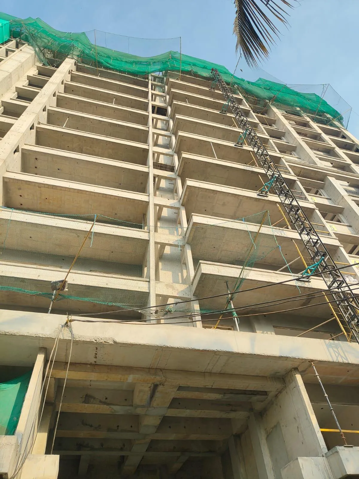 Tower C –15th Floor Slab In Progress