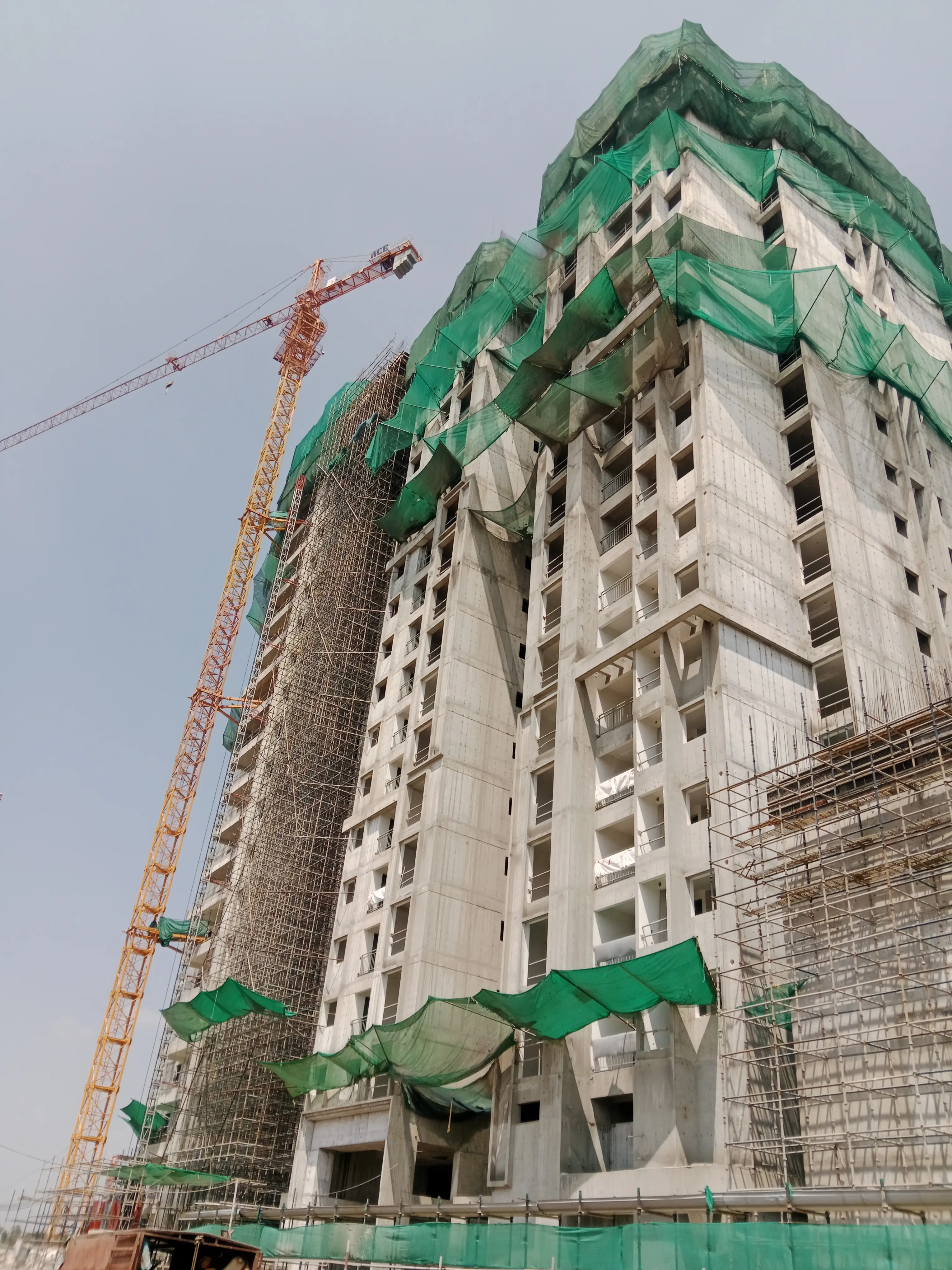 Tower A - Milestone Release -"On Casting of Twentieth Floor Slab" - Status as on 13th