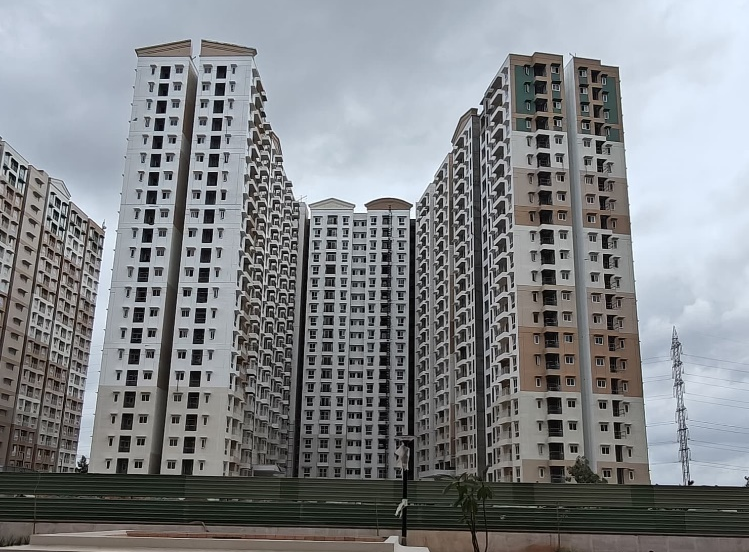 External painting Works in progress