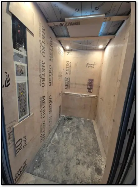 Blocks JKL | Lift Installation Completed