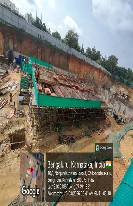 LUMINA: TOWER A-On Casting of Footing/Raft