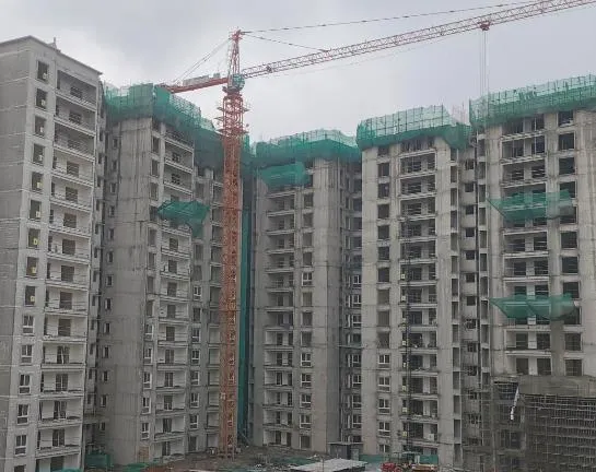 Tower G |Terrace slab casting completed & tiling in progress