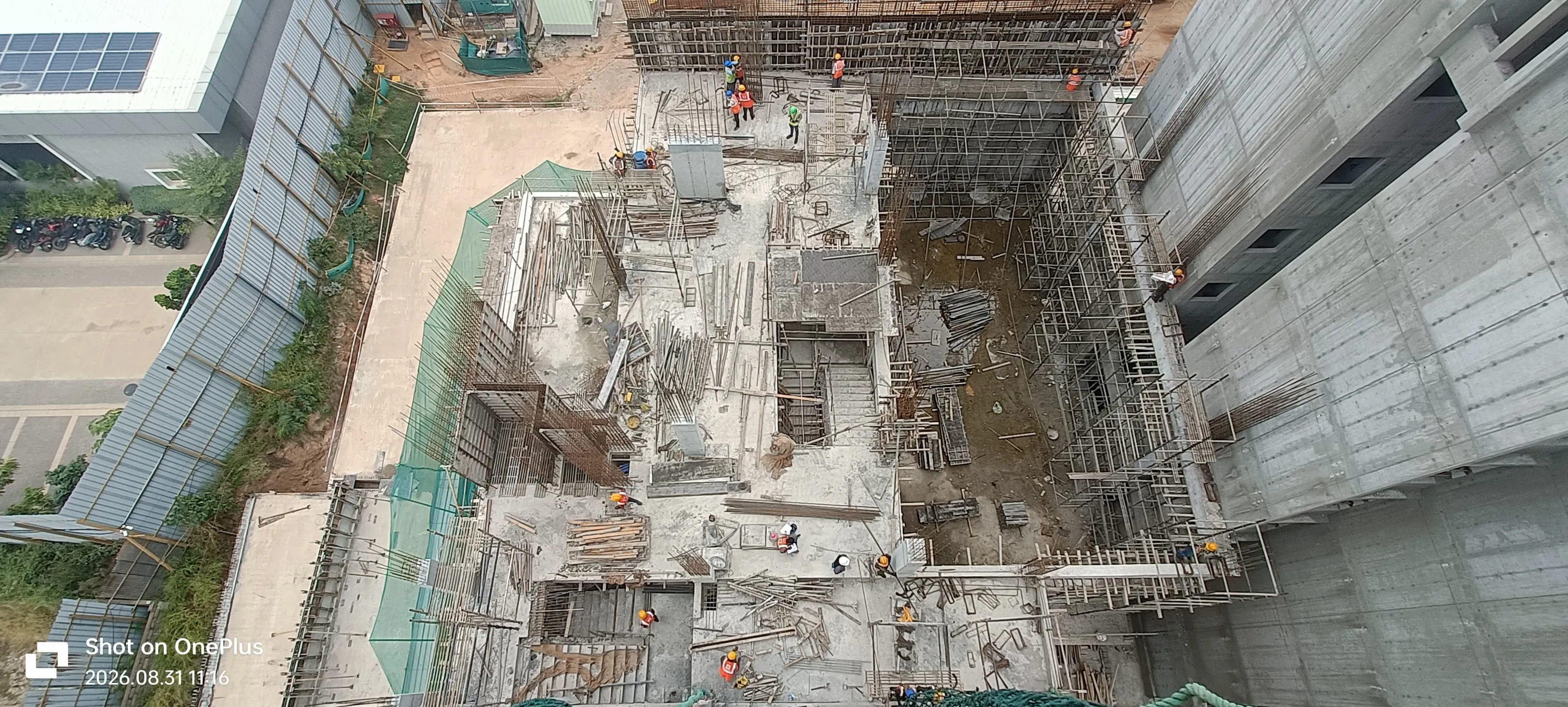 Club House - 4th floor | Shuttering & Reinforcement in progress