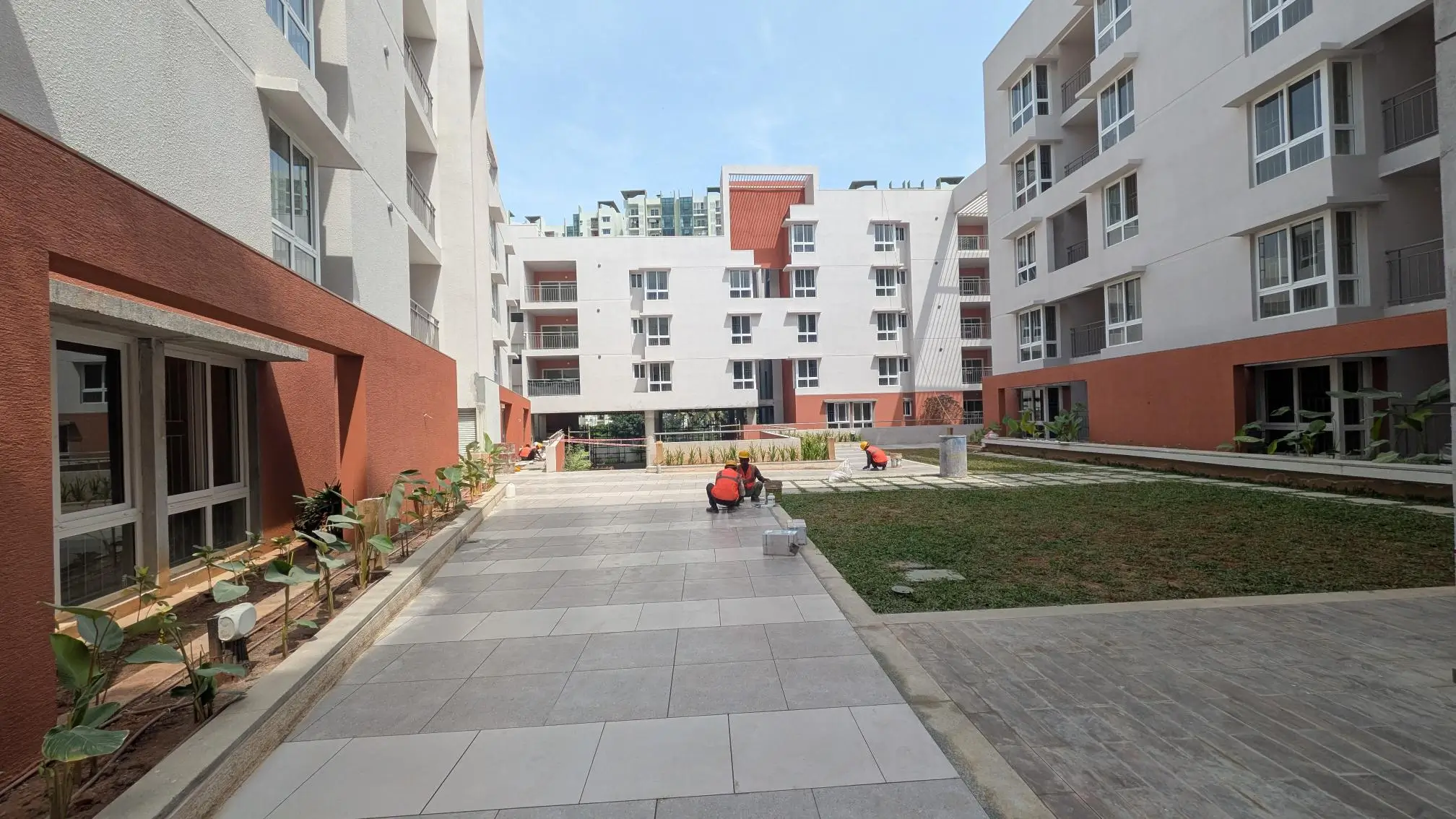 D & E Block – Elevation