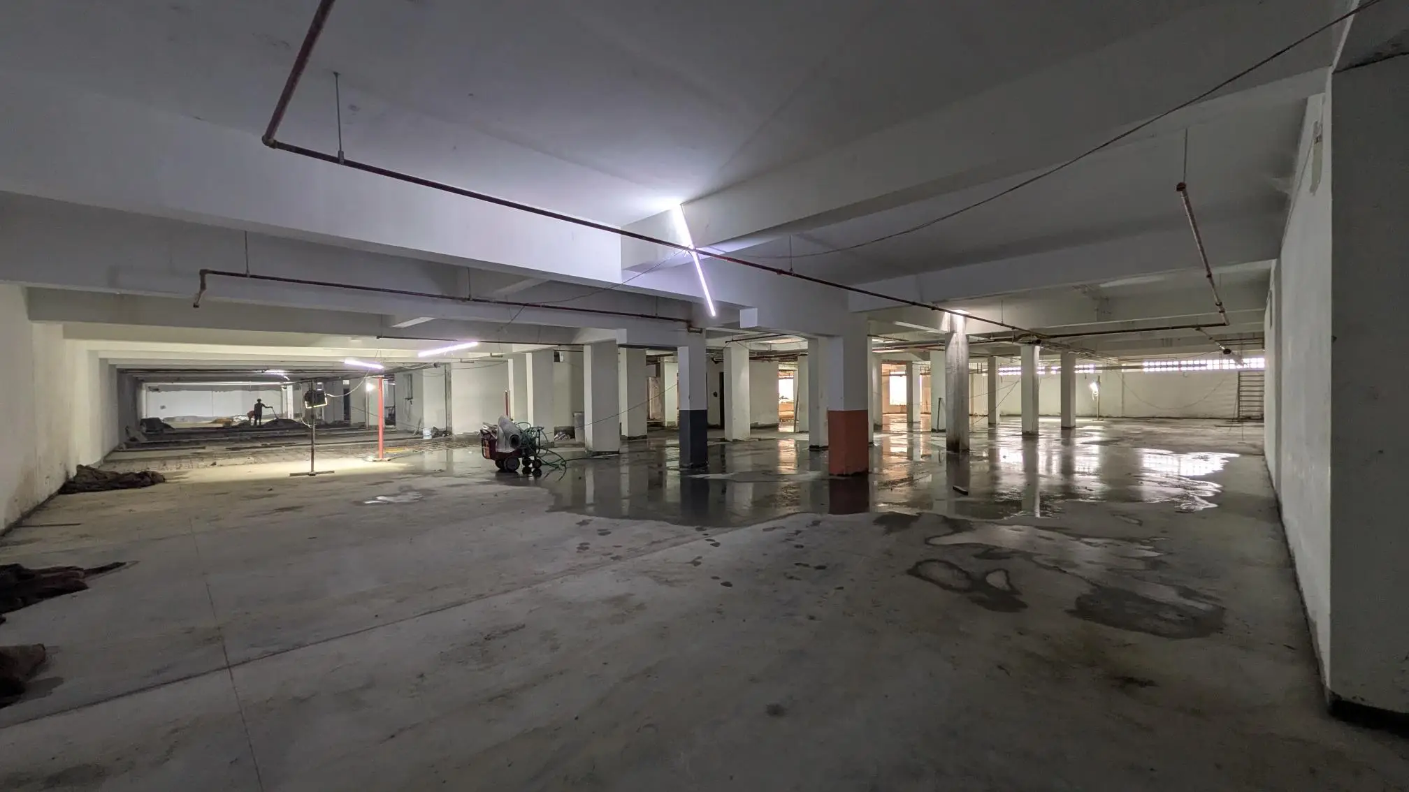 A & B Block – Basement VDF Works